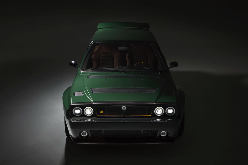 Illustration for article titled The Automobili Amos Delta Futurista Is an Incredible $350,000 Reimagined Lancia